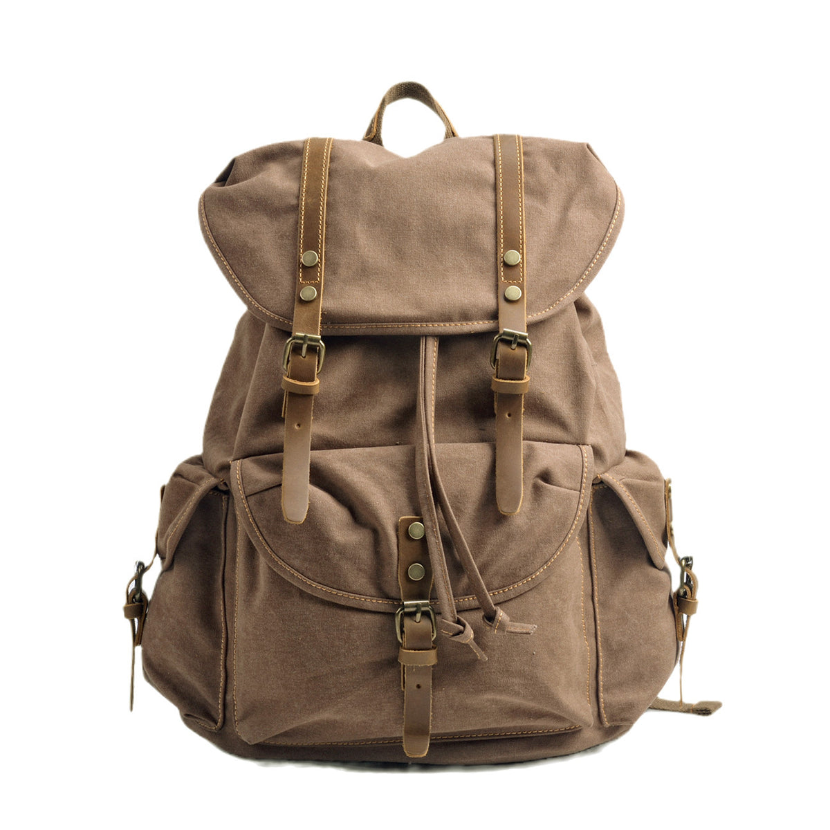 Vintage Large Laptop Canvas Backpack