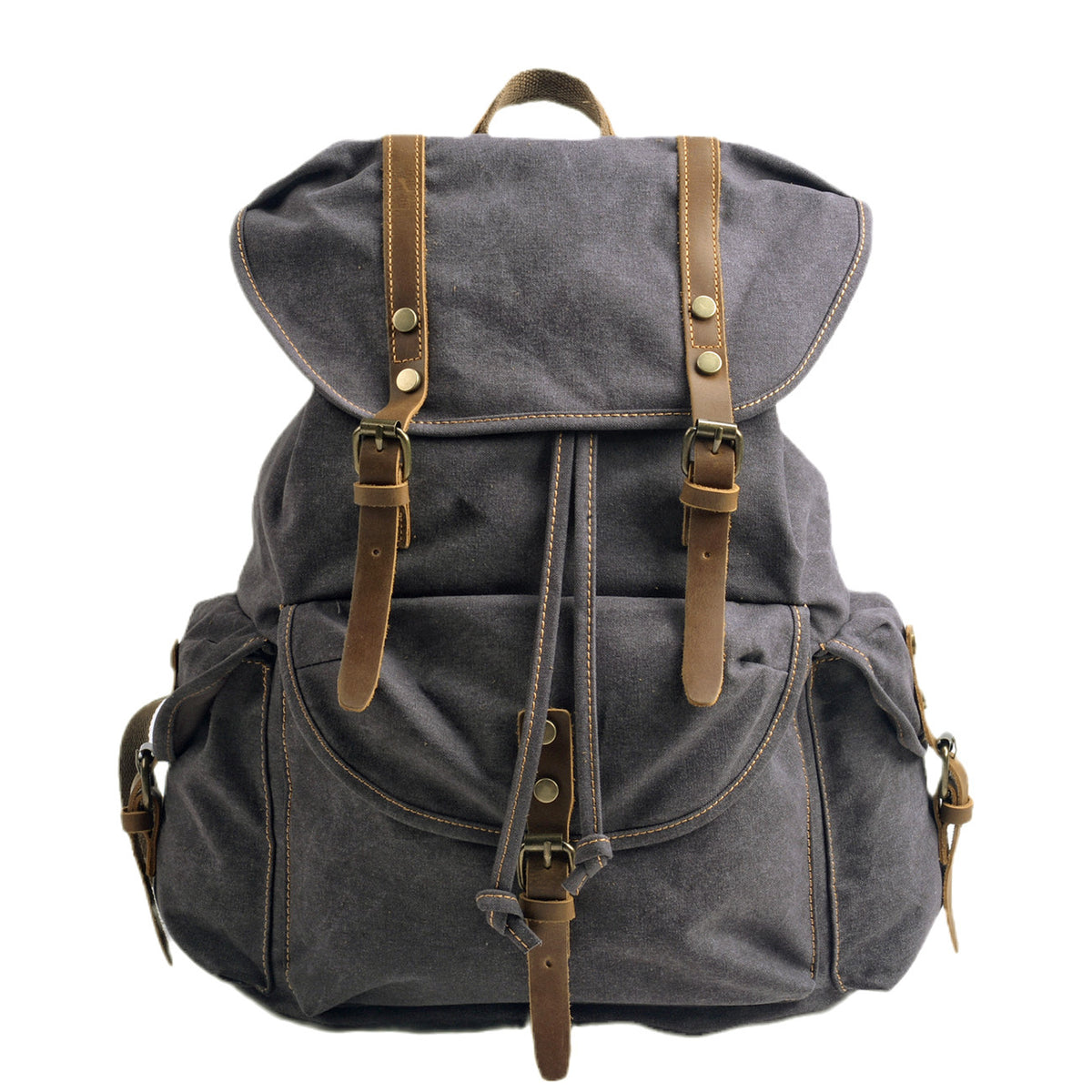 Vintage Large Laptop Canvas Backpack