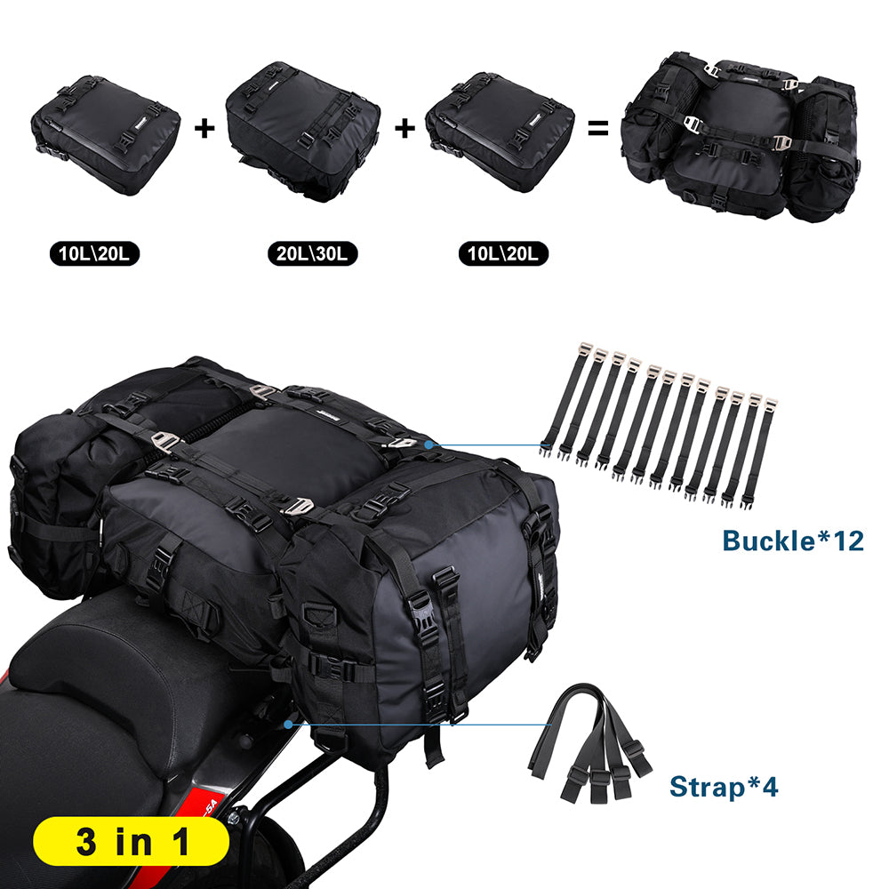 30 Liter Moto Tail Pack