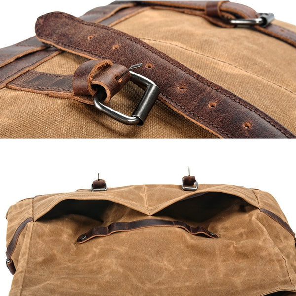 Waxed Canvas Duffle Bag