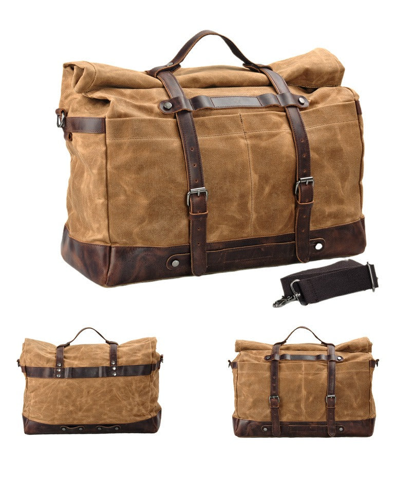 Waxed Canvas Duffle Bag