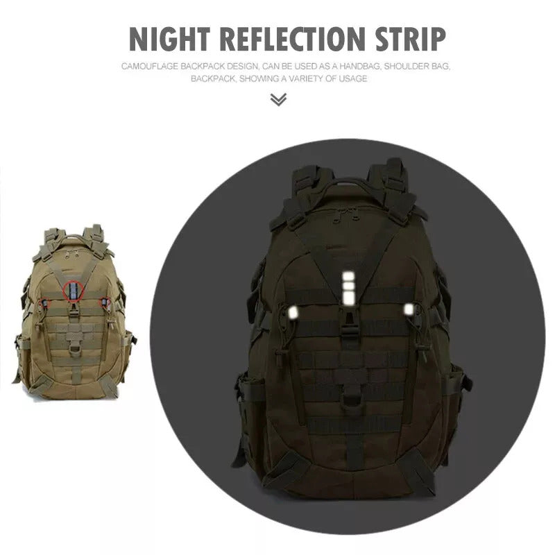 35L Waterproof Tactical Backpacks for Hiking Trekking