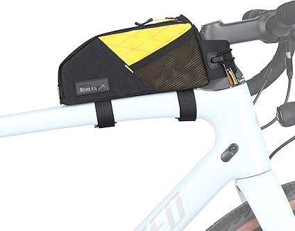 1.2L Top Tube Bike Bag – Waterproof Phone Holder Frame Bag for MTB & Road Bike