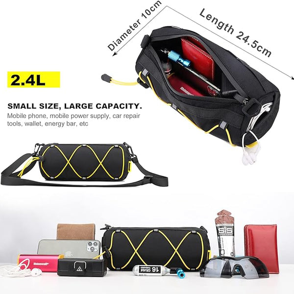 Bike Handlebar Bag Small Bicycle Front Bag Storage Bag