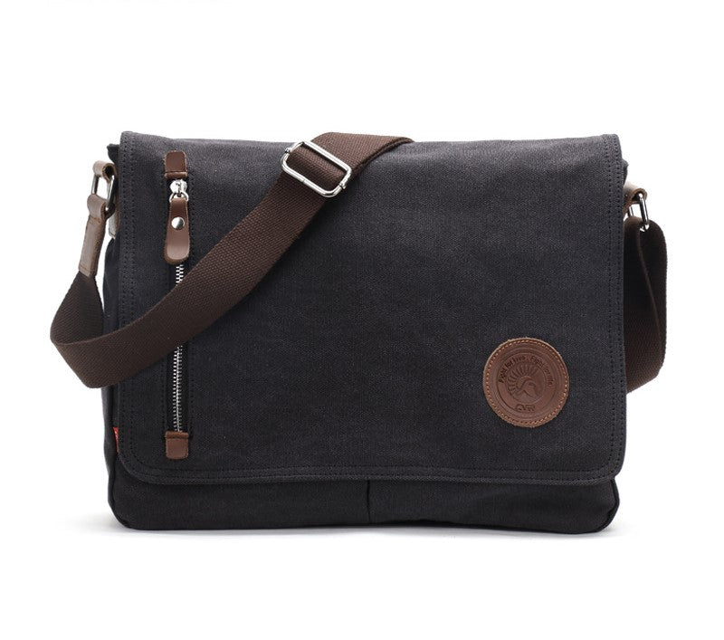 Casual Shoulder Sling Bag Canvas Satchel Bag Crossbody Bags