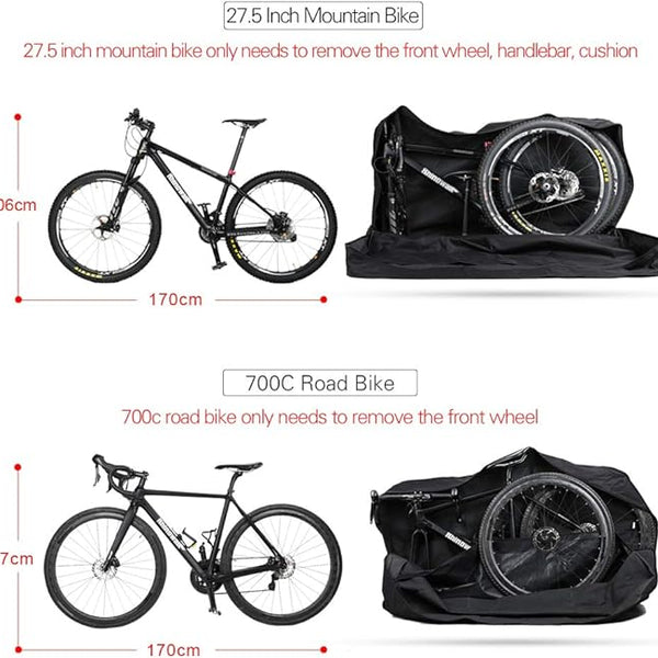 Folding Bike Carry Bag 26 inch to 29 inch Thick Bike Travel Bag