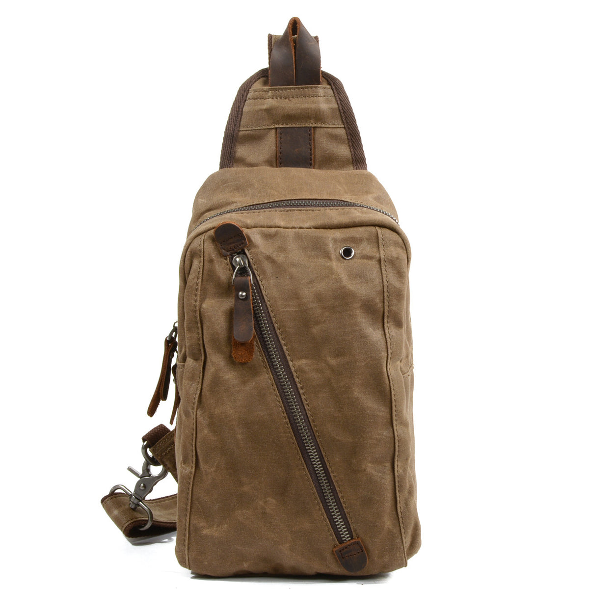 Men's Crossbody Chest Canvas Bag