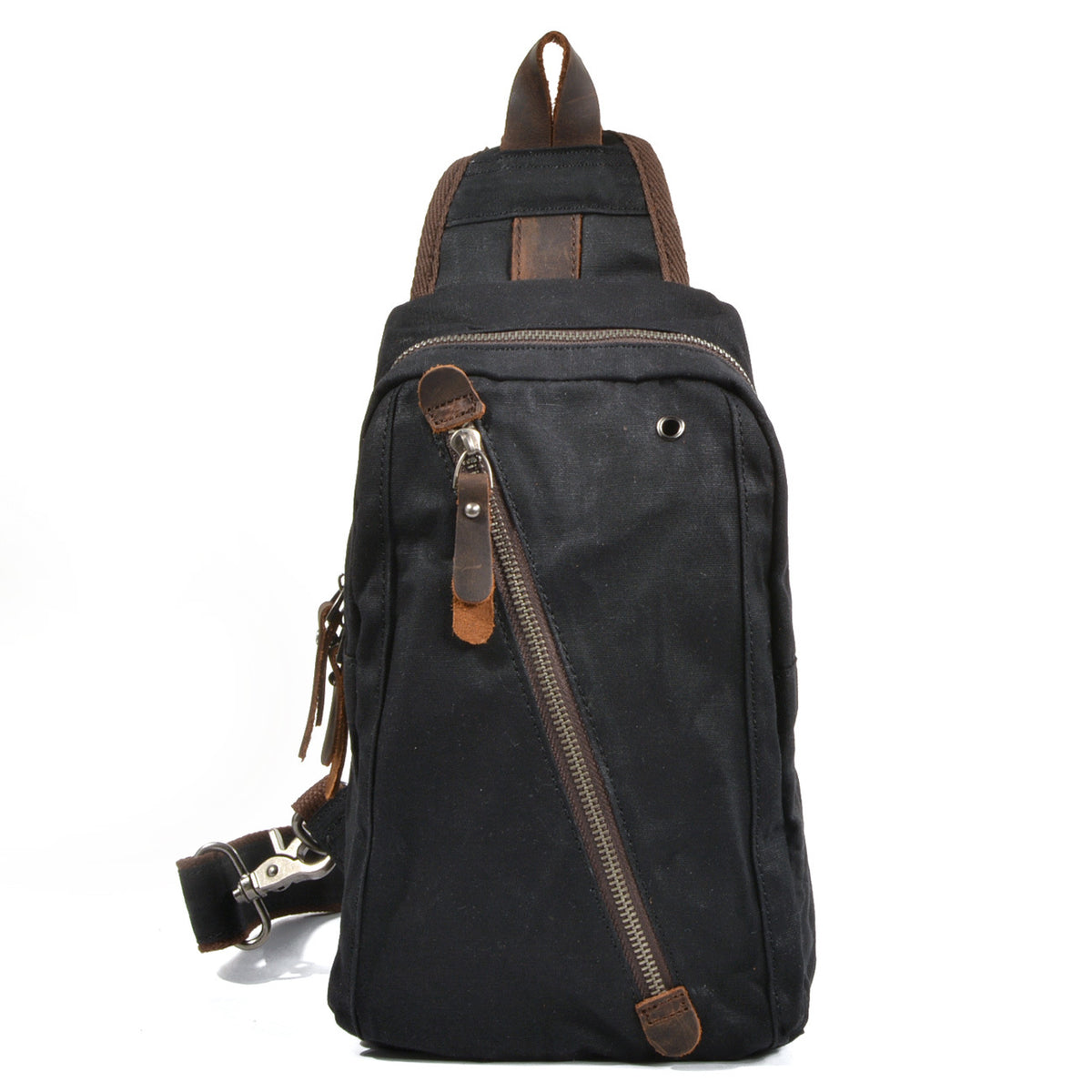 Men's Crossbody Chest Canvas Bag