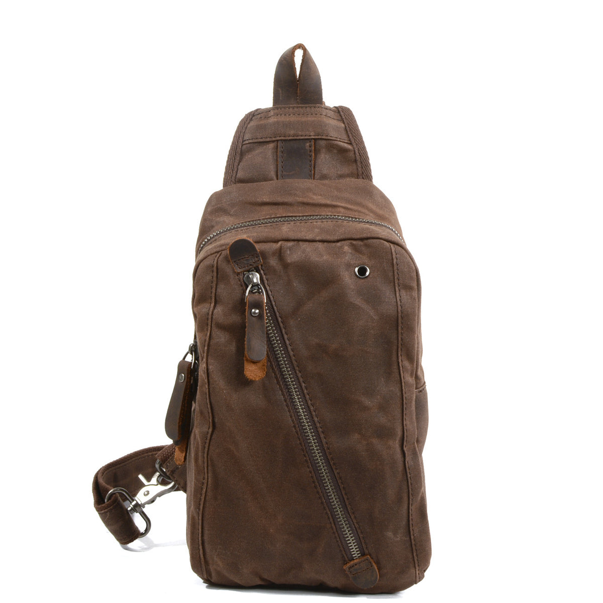 Men's Crossbody Chest Canvas Bag