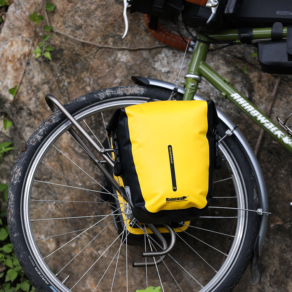 7 Liter Waterproof Pannier Rear Rack Bag