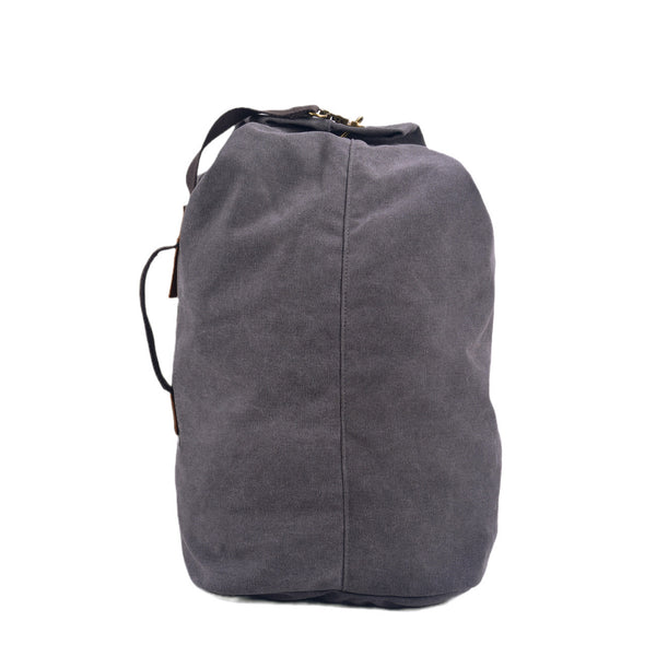 Vintage Canvas Leather Backpack – Durable Travel & Everyday Rucksack