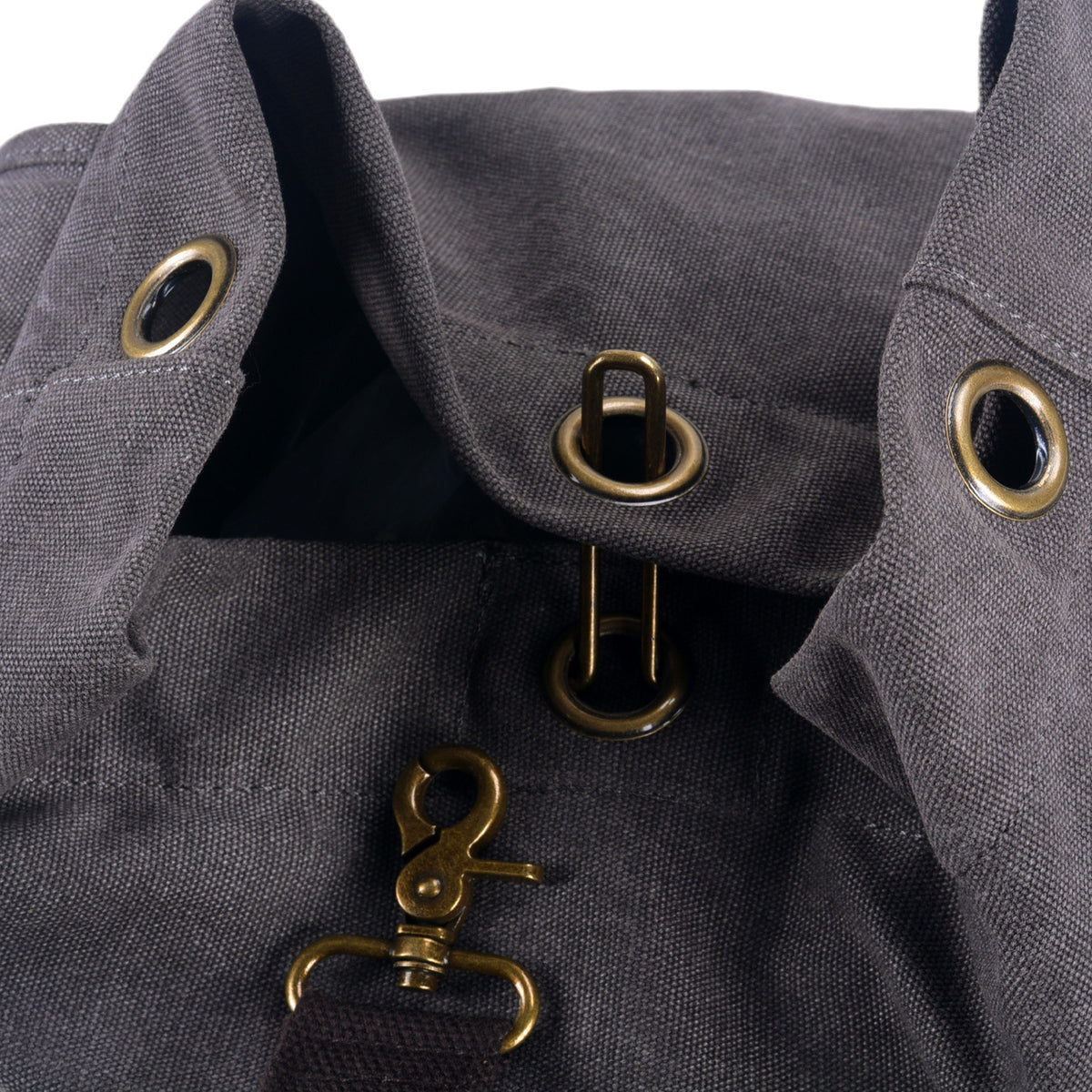 Vintage Canvas Leather Backpack – Durable Travel & Everyday Rucksack