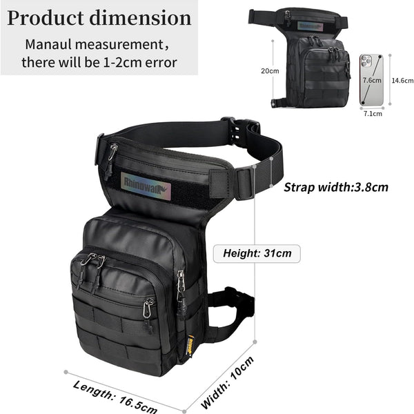 Motorcycle Bicycle Leg Bag Waterproof