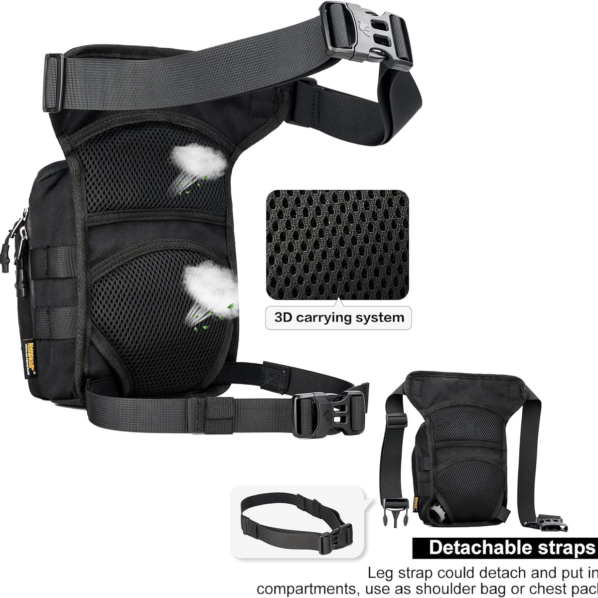 Motorcycle Bicycle Leg Bag Waterproof